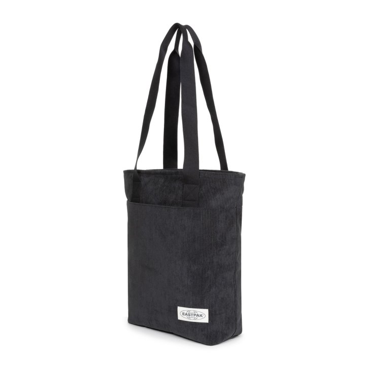 EASTPAK Shopper Tote Bag ribs black